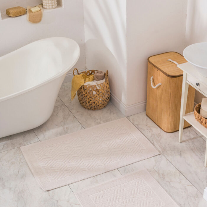 Deko Pamuk Bukle 2'li Klozet Takımı 50X60 - 60X100